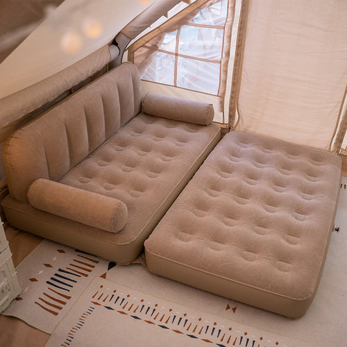 Inflatable Sofa Bed for Camping and Home Use